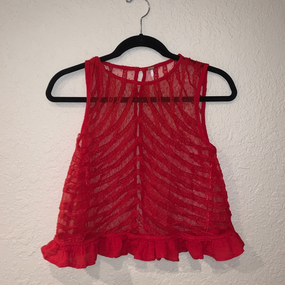 Free people lace top